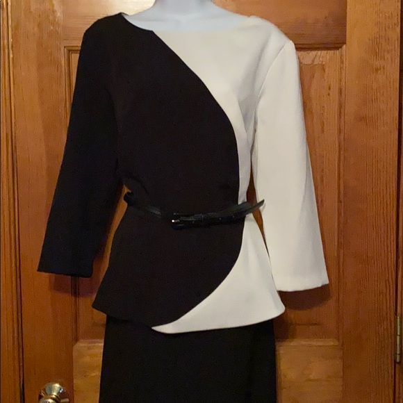 Women’s k studio Black and white dress - Picture 2 of 8